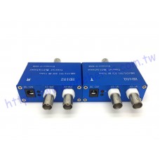 HD-102 數位2路單軸傳輸器 HD102 2路頻道單軸傳輸器 AHD TVI CVI 類比 二路複用器 同軸影像傳輸器